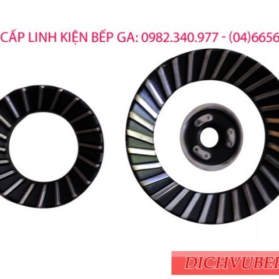 Bộ 1mâm sen lớn 1 sen nhỏ 1 đầu hâm chia lửa Rinnai 6 & 7 Slim